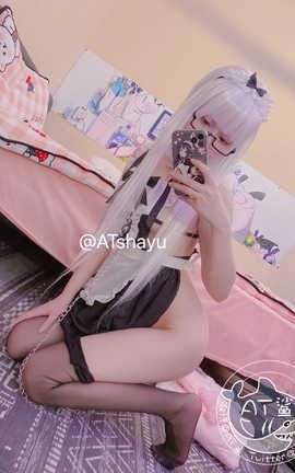 AT鲨 女仆开档袜_丽丝库