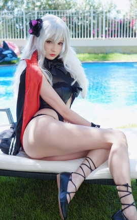 Hidori Rose Graf Zeppelin Swimsuit Azur Lane_丽丝库