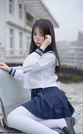 喵糖映画 VOL.067 喵喵的白丝水手服_丽丝库