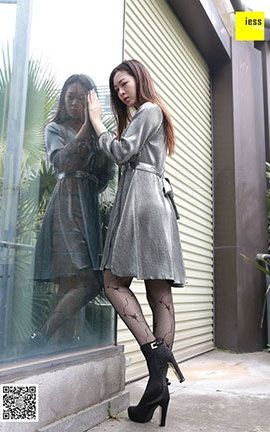 异思趣向IESS美足写真 丝享家158 《星星网袜与短靴》紫紫