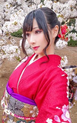 HaneAme雨波-Random&Selfie-Kimono_丽丝库