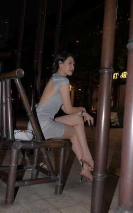 精选街拍作品 NO.1441 一始街拍作品 性感短裙美女 part2_丽丝库