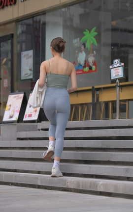 精选街拍作品 NO.1227 一始街拍作品 忘却挚爱之攀岩 part3_丽丝库