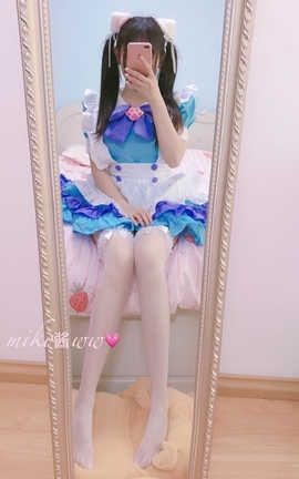 Miko酱ww-Lolita 白 蓝 紫_丽丝库
