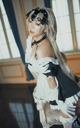 蓝小沂KiKi-NO.03 黑贞德女仆_丽丝库