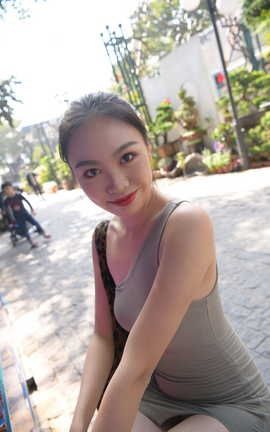 精选街拍作品 NO.0429 魂魂街拍作品 灰色包臀短裙美腿美女 part6_丽丝库