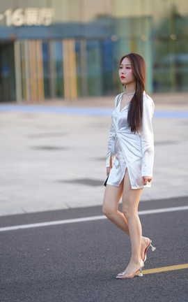 精选街拍作品 NO.0294 玲玲街拍作品 一个人的车展 part7_丽丝库