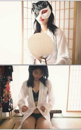 YALAYI雅拉伊写真视频 2019.12.16 V097《和风猫女》含嫣[1920X1080][2分37秒]_丽丝库