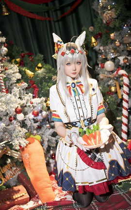 星之迟迟 圣诞衣装 赛马娘-小栗帽_丽丝库