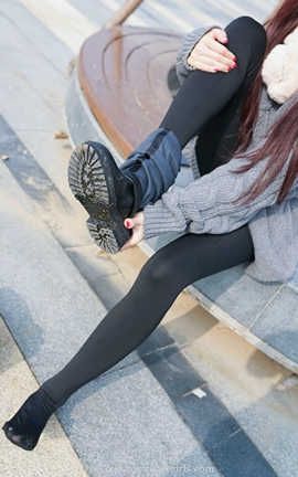 丝意写真摄影SIEE No.373 芊芊 秋意未尽，冬又望想_丽丝库