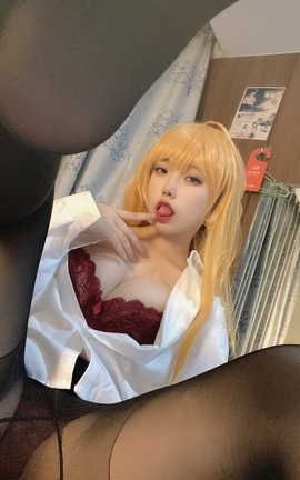 芋圆侑子 金毛不良jk_丽丝库