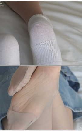 袜啵啵BoBoSocks NO.123 小甜豆-板鞋白棉袜肉丝[1920X1080][]_丽丝库