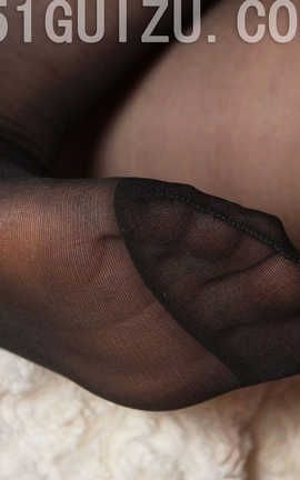 王朝贵足 No.477 露露黑色紧身旗袍黑丝绒毛地毯系列A_丽丝库