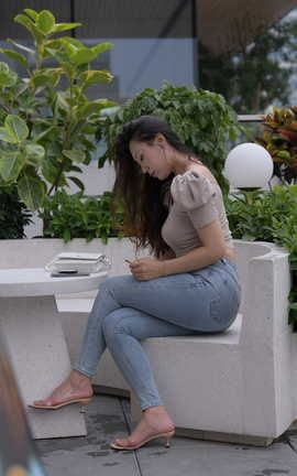 精选街拍作品 NO.1403 一只麋鹿摄影作品 星期三 part1_丽丝库