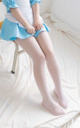 古川kagura-NO.060 蓝色小猫女仆_丽丝库