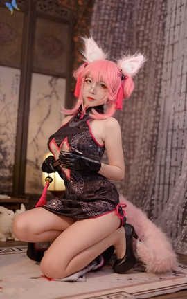 二佐Nisa-玉藻前 旗袍_丽丝库