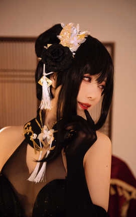 Shika小鹿鹿  碧蓝航线镇海 奇奢花苑_丽丝库