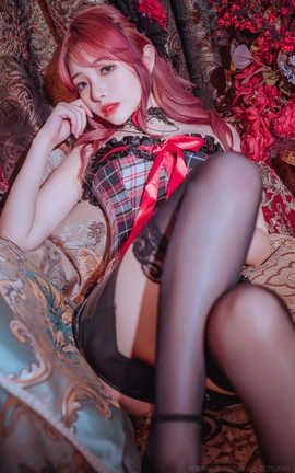 雯妹不讲道理-红黑格子_丽丝库