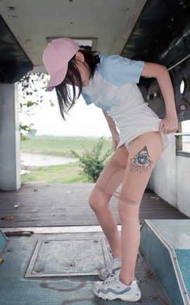 精选街拍作品 NO.1010 御风街拍作品 肉丝蛋蛋的巴士营地郊游记 part5_丽丝库