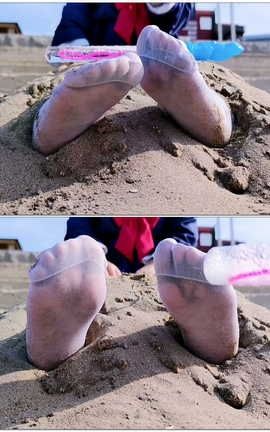 地瓜美足摄影视频 海边[1920X1088][1分47秒]_丽丝库