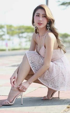 台湾网美 Wangmei 黃艾比-高雄夢時代-1#0274_丽丝库