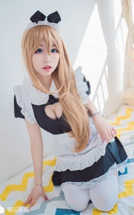 兔玩映画 C41.008 猫猫的女仆装_丽丝库