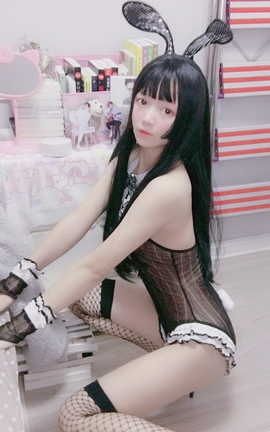 樱井奈奈-黑丝兔女郎_丽丝库