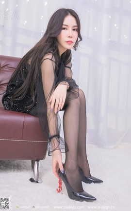 丝社SSA NO.303 娜娜御姐的黑纱裙黑丝写真(下)_丽丝库