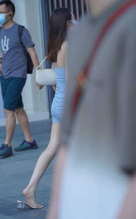 精选街拍作品 NO.1599 包臀裙大长腿 part2_丽丝库