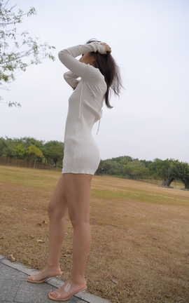 精选街拍作品 NO.0420 红石摄影作品 白裙女孩 part7_丽丝库