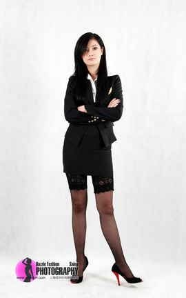 上海炫彩丝袜写真 No.255  岚岚_OL制服