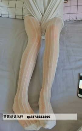 鱼鱼喵S-白蕾丝腿_丽丝库