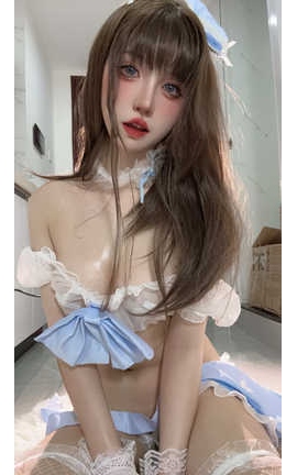 阿薰kaOri – 蓝色奶油蛋糕_丽丝库