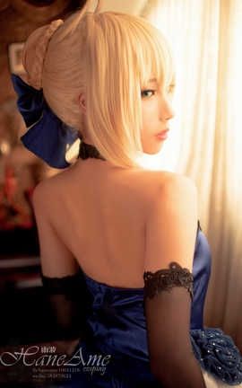 HaneAme雨波-Artoria-Saber_丽丝库