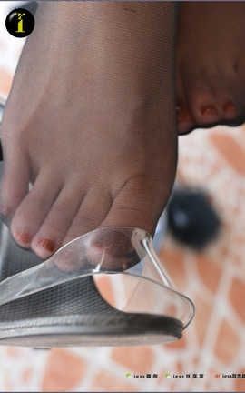 异思趣向IESS 普惠集 No.049-表妹职业黑凉拖特写I_丽丝库