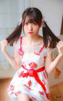 陆卿卿 粉白皮女仆 蓝色旗袍 小草莓_丽丝库