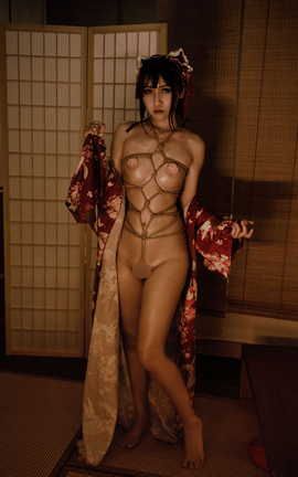 不呆猫 捆绑和服_丽丝库