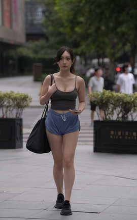 精选街拍作品 NO.1319 一只麋鹿摄影作品 容易动情的女孩 part1_丽丝库