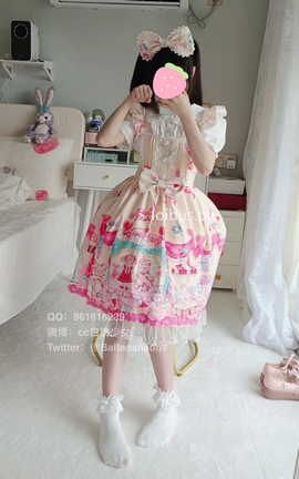 白桃少女(瑶瑶今天又失眠了)-草莓洛丽塔_丽丝库