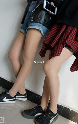 丝意写真摄影SIEE No.283 静静&素素 闺蜜的薄丝_丽丝库