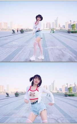 小女巫露娜-可爱妹妹广场蹦迪[852X480][1分53秒]_丽丝库