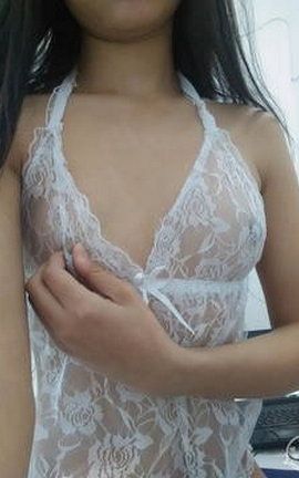 大三妹子青樱 白蕾丝