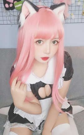 黑猫猫OvO-NO.008 猫女仆自拍_丽丝库