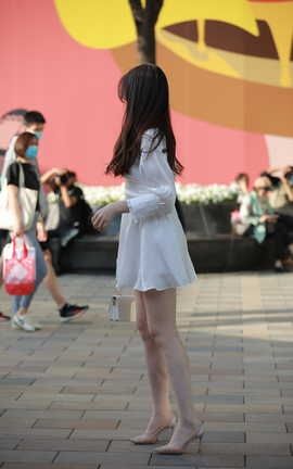 精选街拍作品 NO.0975 四九城嘎子街拍作品 长腿模特 part2_丽丝库