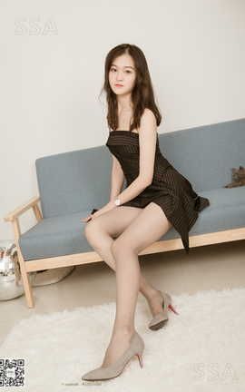 丝社SSA NO.150 小雨 吊带连衣裙穿搭示范_丽丝库