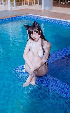 二佐Nisa - 碧蓝爱宕泳装