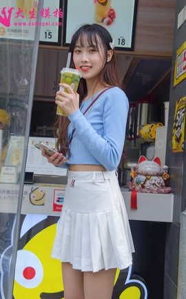 大生模拍 VOL.195 雨桐 柠檬茶妹妹_丽丝库