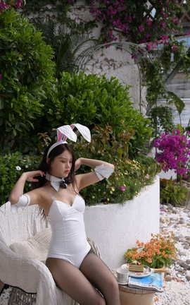 精选街拍作品 NO.0254 魂魂大理旅拍 第三篇 白色梦境 part4_丽丝库