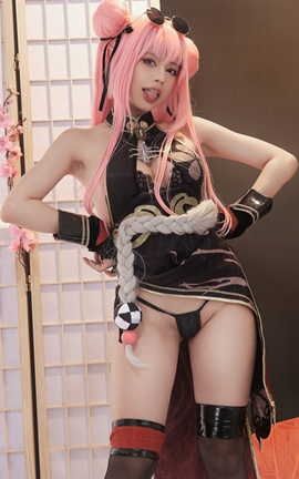 越南PingPing Bremerton Kung Fu Qipao Azurlane_丽丝库