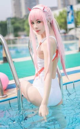 兔玩映画 夏日泳装 Vol.012 泳池边_丽丝库